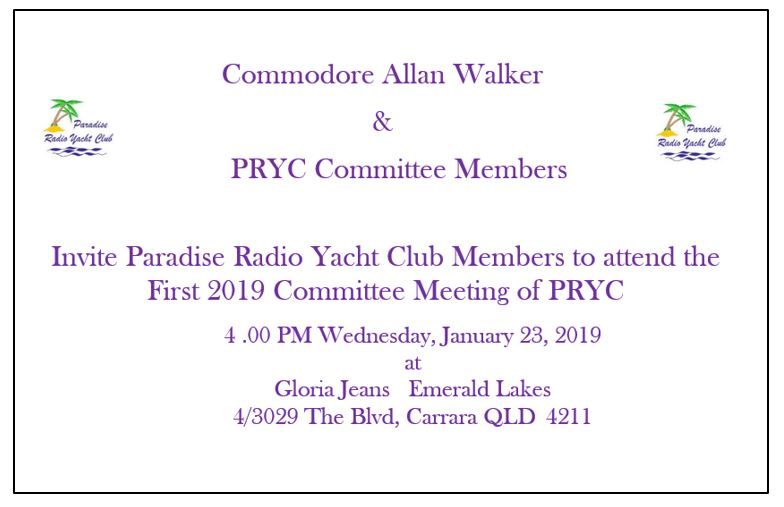 Invitation to PRYC Members